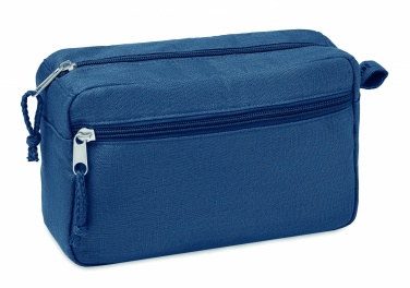 Logo trade promotional giveaway photo of: Hemp toilet bag hemp 200 gr/m²